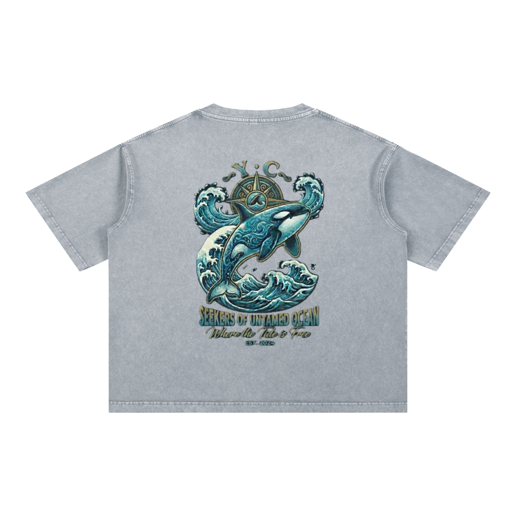 yc "The Apex" Mineral Wash Boxy Tee