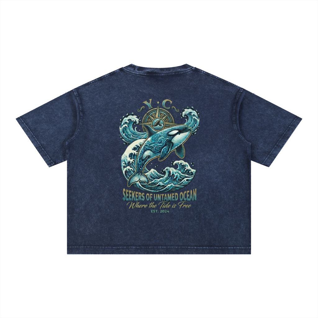 yc "The Apex" Mineral Wash Boxy Tee